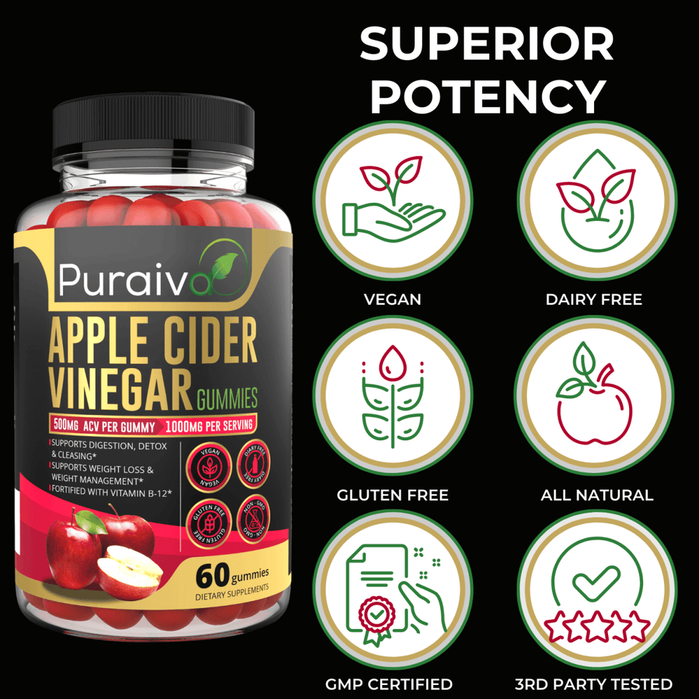 Vegan Apple Cider Vinegar Gummies