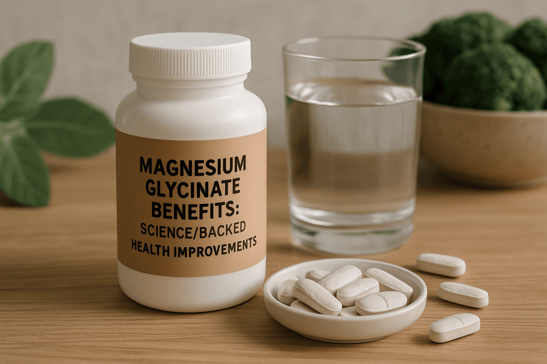 Magnesium Glycinate Benefits: Science-Backed Health Improvements