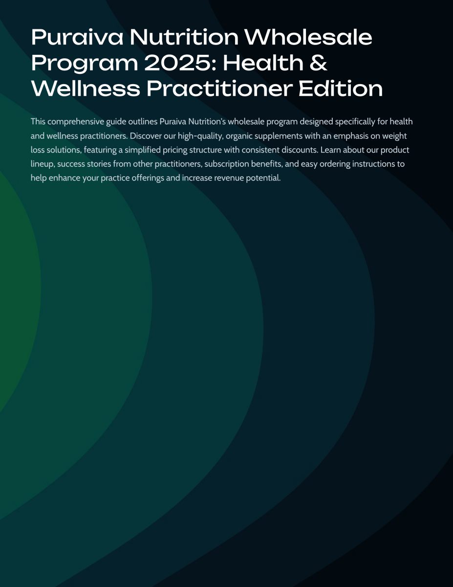 PURAIVA NUTRITION: Wholesale Program 2025