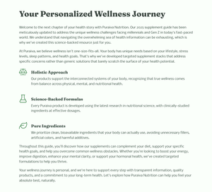 PURAIVA NUTRITION: Supplement Guide