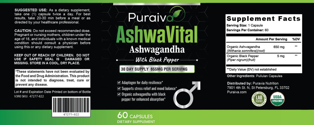 AshwaVital™ Ashwagandha