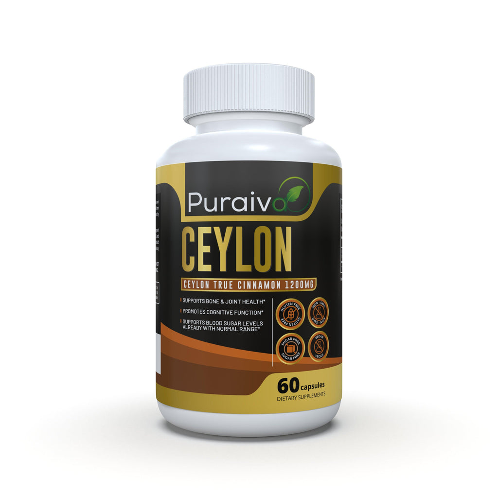 ORGANIC CEYLON CINNAMON - TRUE CINNAMON - Puraiva Nutrition