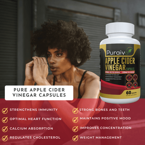 Apple Cider Vinegar Capsules - Metabolism Boost