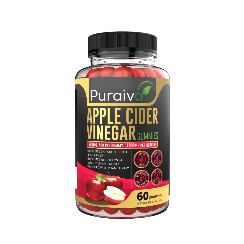 APPLE CIDER VINEGAR GUMMIES - Puraiva Nutrition