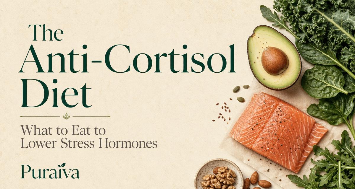 The Anti-Cortisol Diet: Exactly What to Eat to Lower Stress Hormones