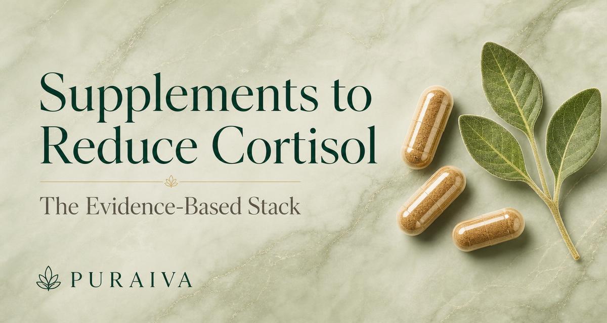 Supplements to Reduce Cortisol: The Evidence-Based Stack That Actually Works